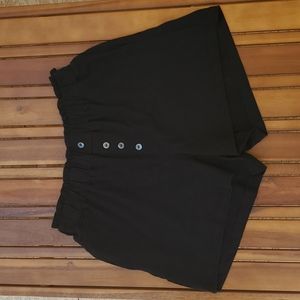 Rag Supply Black Slip On Shorts